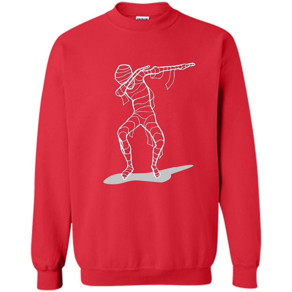 Dab Halloween T-shirt Hip Hop Dabbing Dancer T-shirt Red