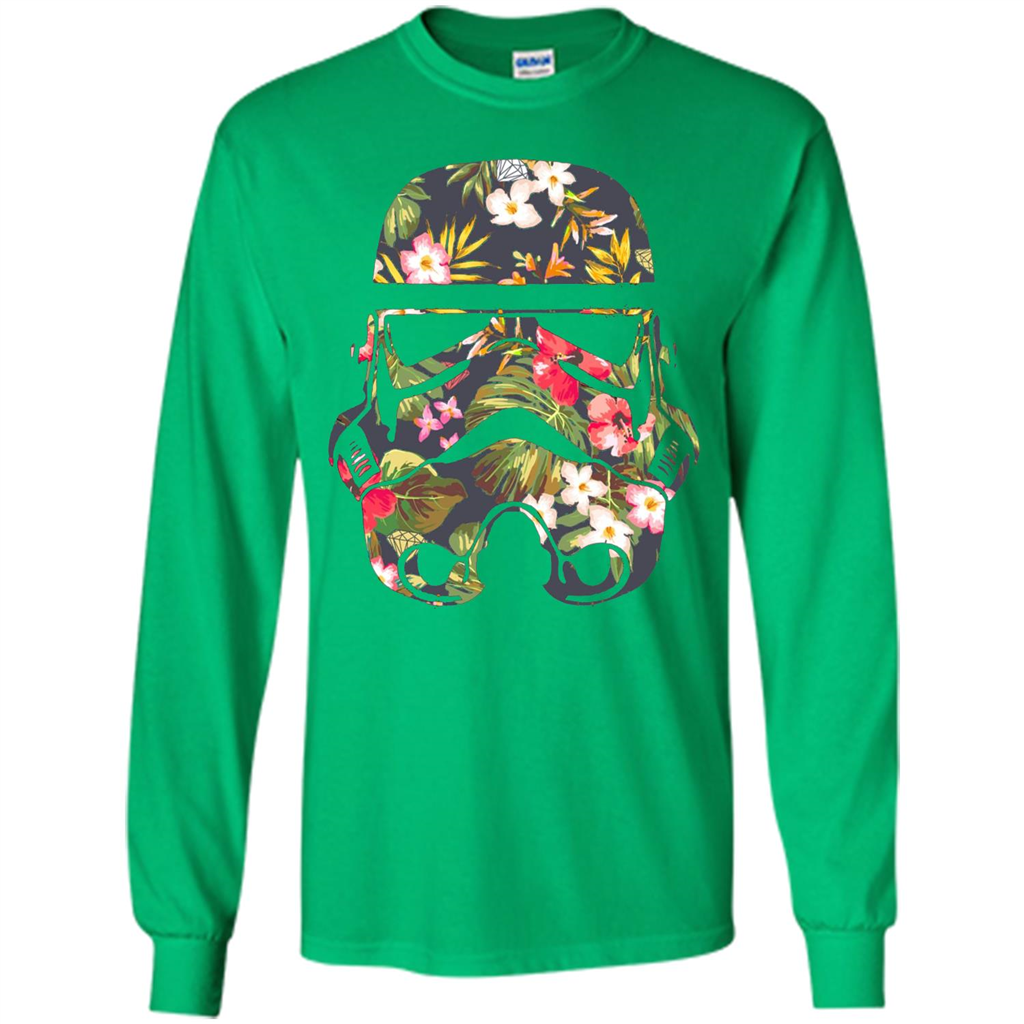 Tropical Stormtrooper Graphic T-Shirt Irish Green