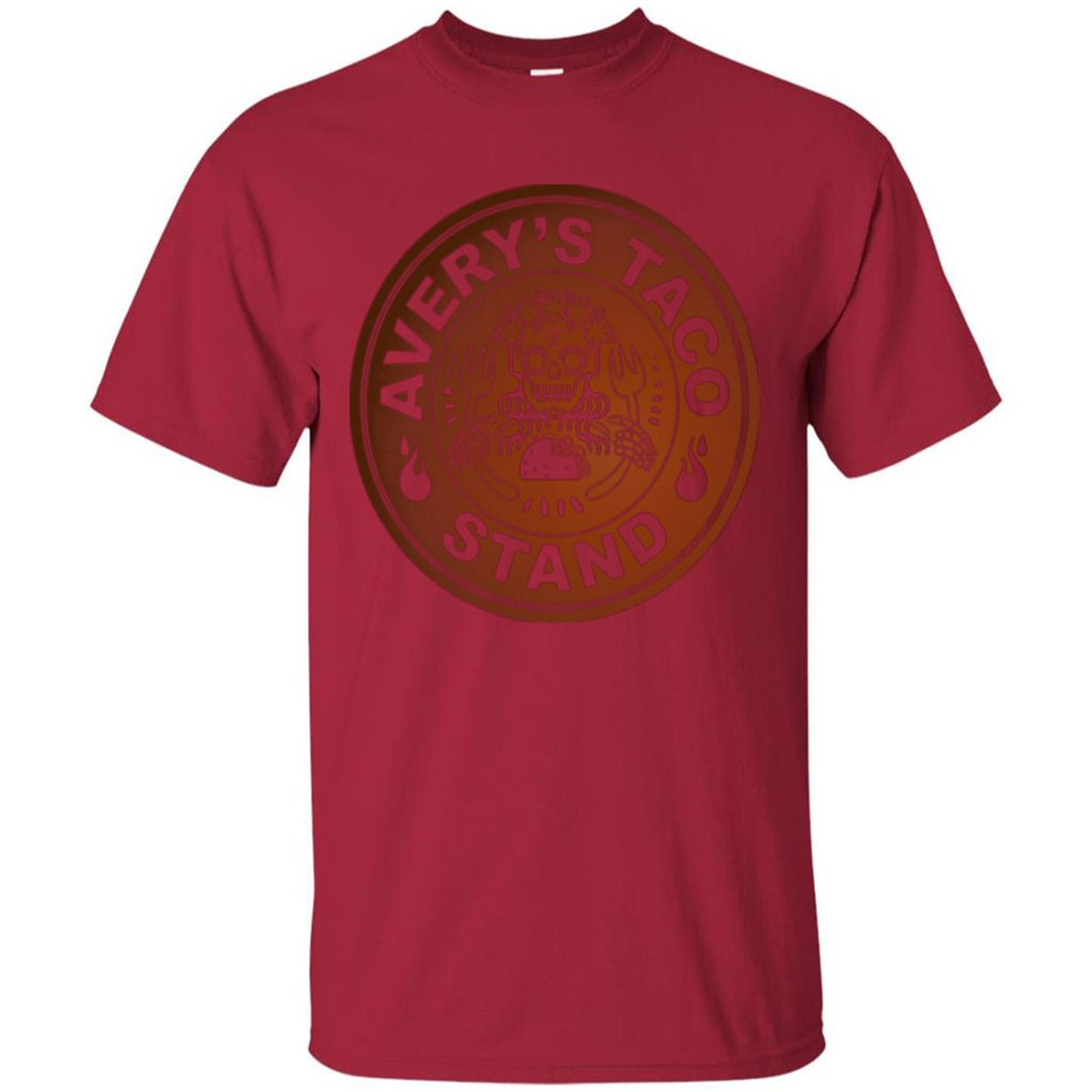 Avery's Taco Stand Bronze T-shirt Cardinal