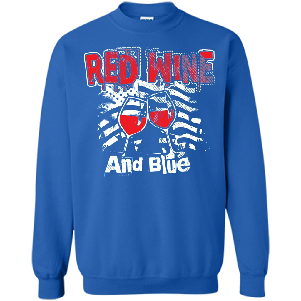 Red Wine And Blue Royal