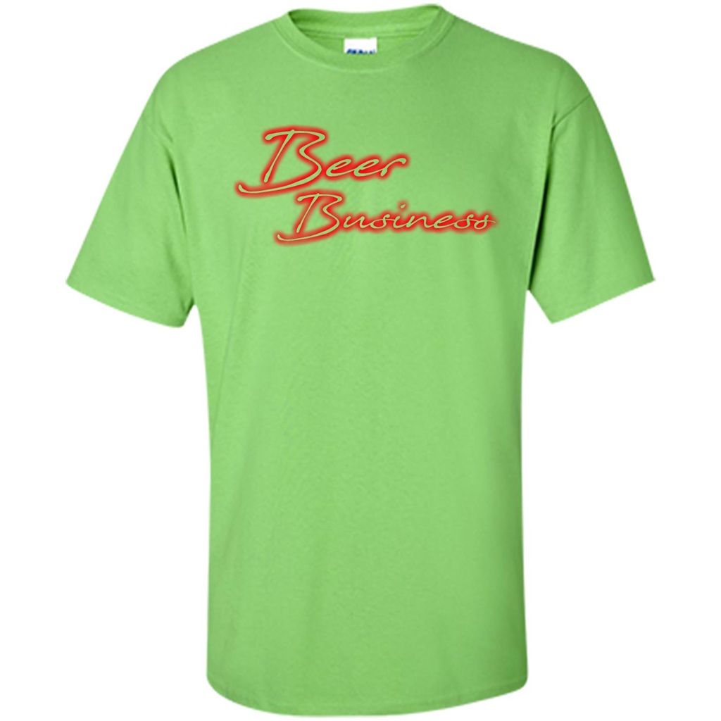 Beer T-shirt Beer Business Lime