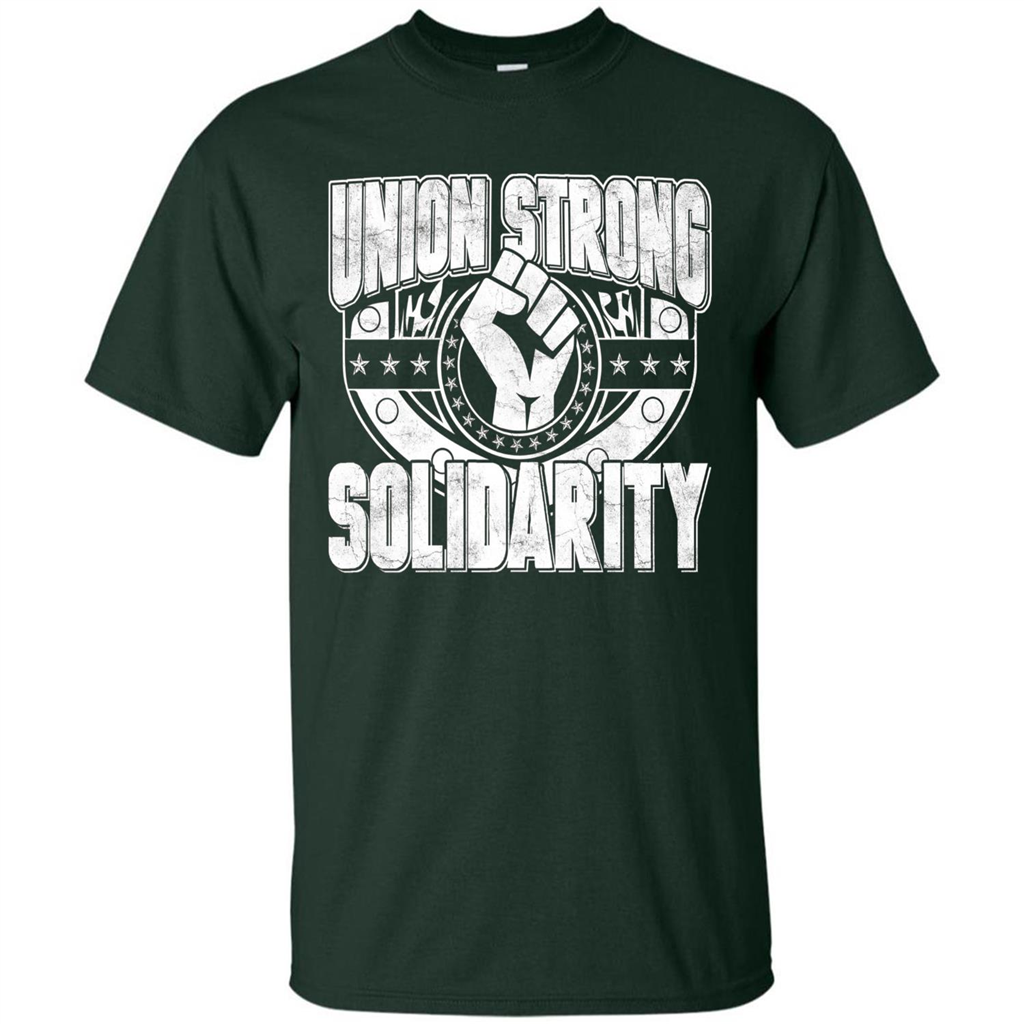 Union Strong Solidarity T-shirt Forest Green