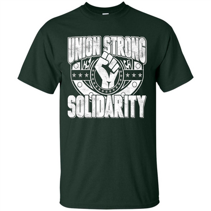 Union Strong Solidarity T-shirt Forest Green