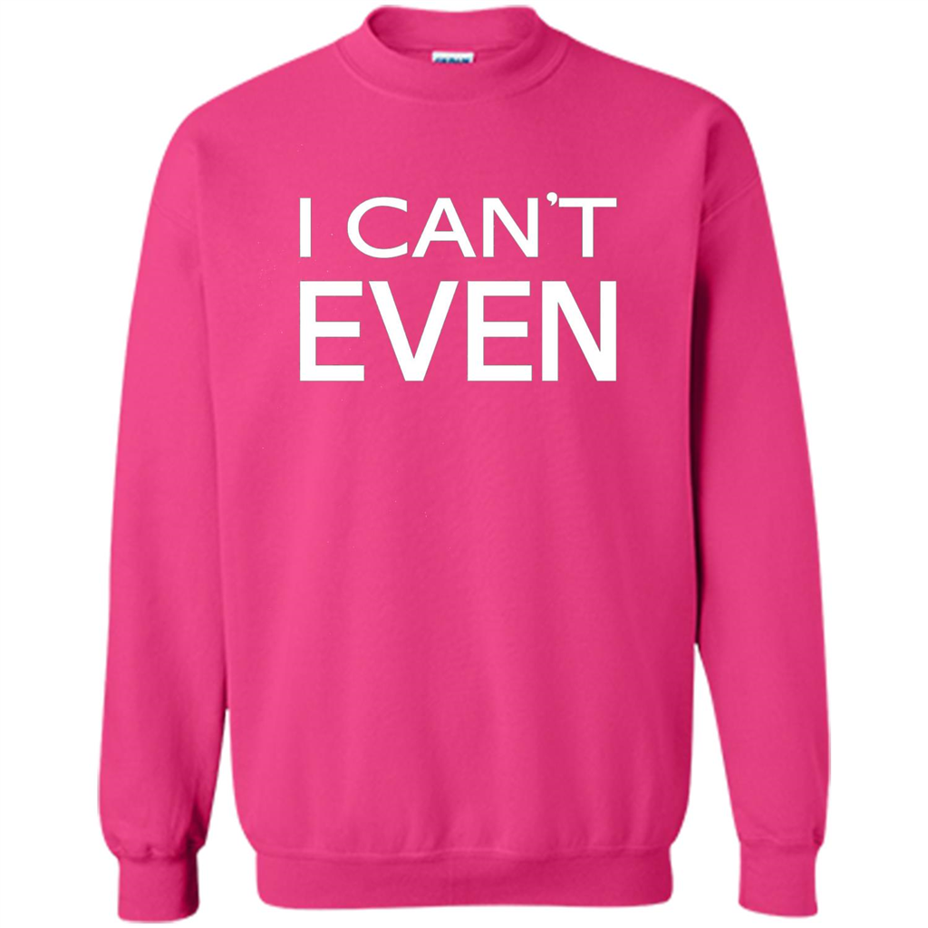 Yoga Workout Fitness Funny T-shirt I Can't Even Heliconia