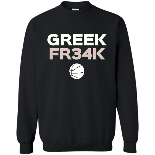 Greek Fr34K Basketball T-shirt Black