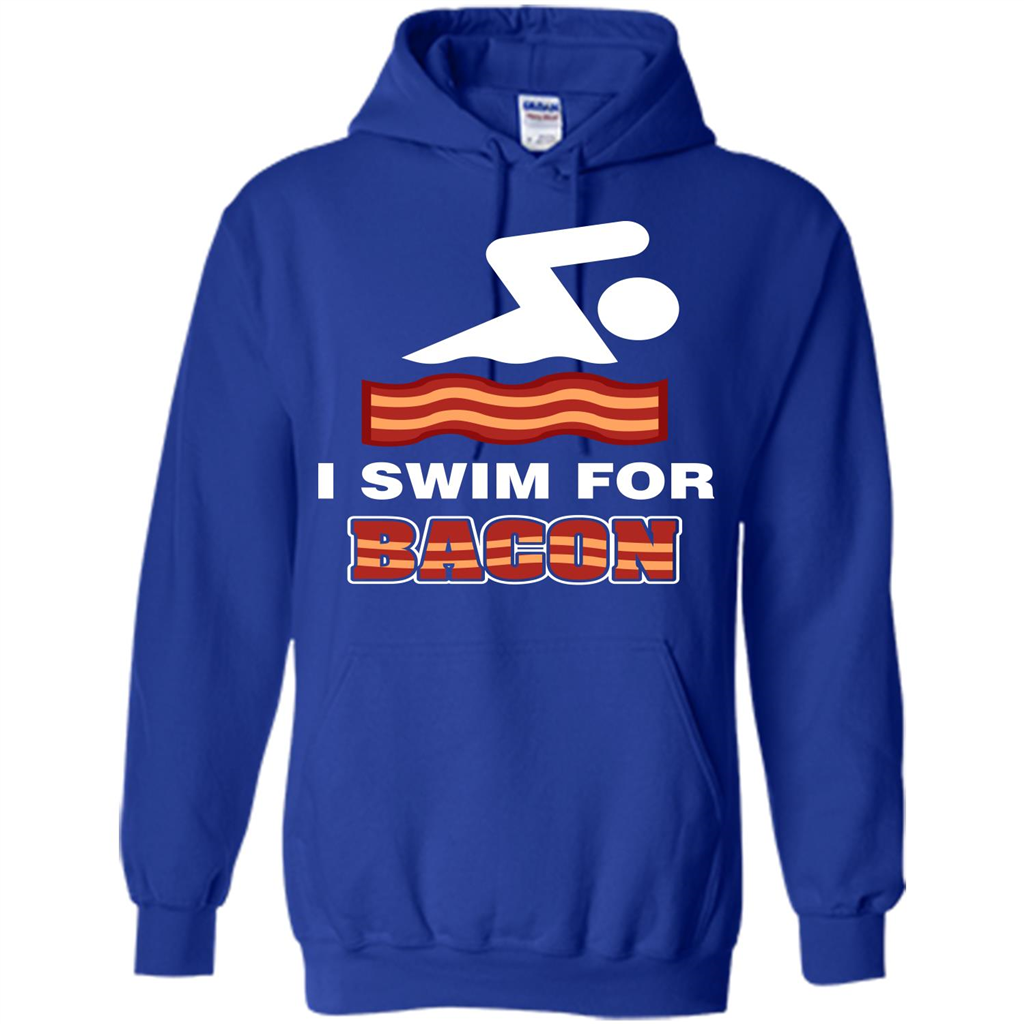 Bacon T-shirt I Swim For Bacon T-shirt Royal