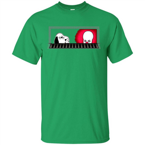 Movie T-shirt Snoopy Vs It T-shirt