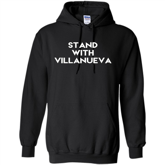 Football T-shirt Stand With Villanueva Black