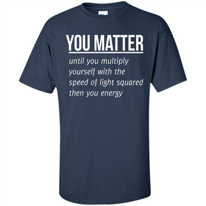 You Matter T-shirt Navy
