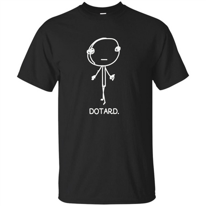 American President T-shirt Funny and Odd Dotard T-Shirt For Dotard Lovers Black