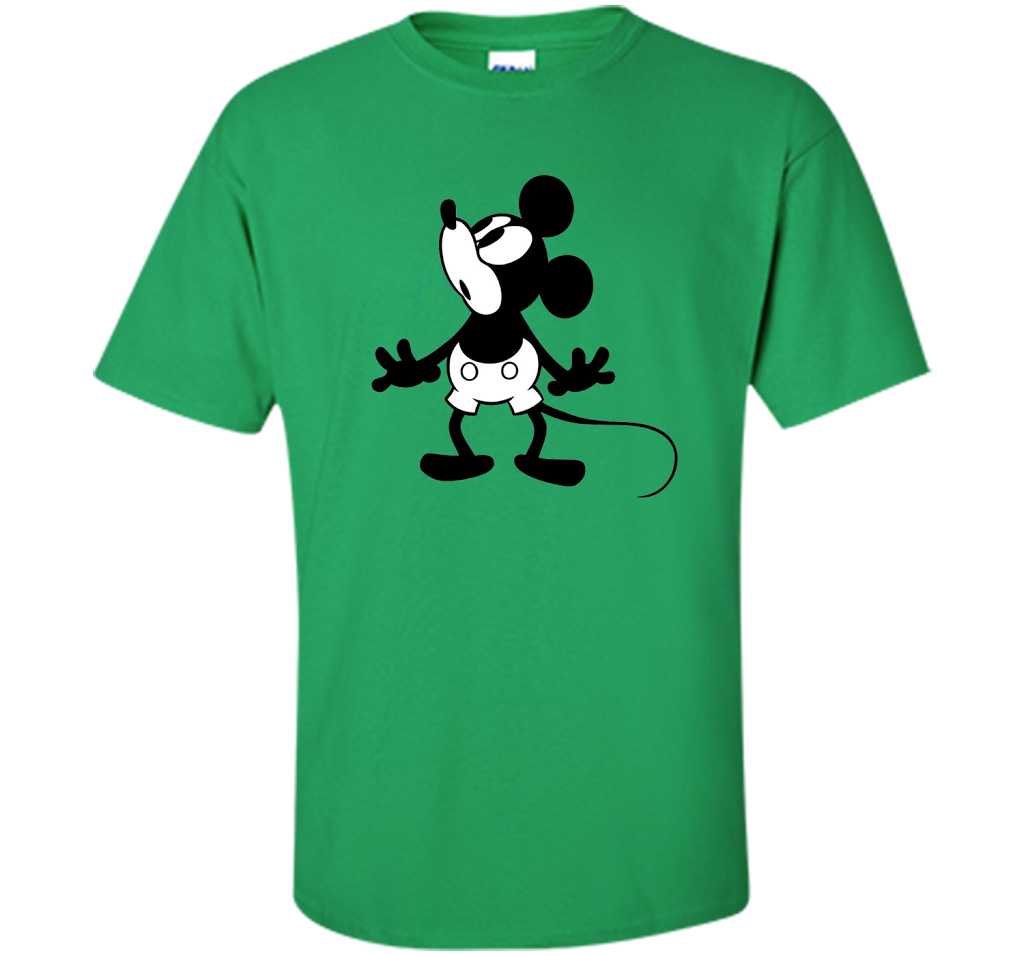 Disney Classic Mickey Mouse Graphic T-Shirt shirt Irish Green