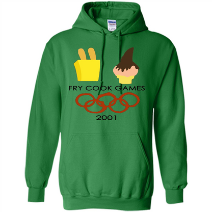 Fry Cook Games T-shirt Irish Green