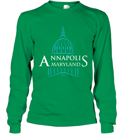 Anna Polis Maryland Shirt Long Sleeve T-Shirt Long Sleeve T-Shirt Irish Green