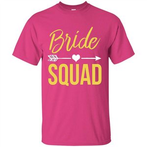 Bachelorette Party T-Shirts Bridesmaids Bride Squad T-Shirt