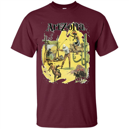 Arizona- T-shirt Maroon