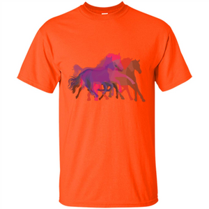 Beautiful Shadow Horses T-shirt