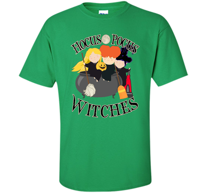 Hocus Pocus Witches Full Moon Cute Halloween October Shirt shirt Irish Green