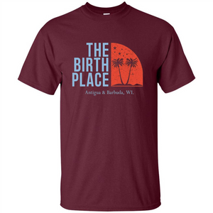 The Birth Place Antigua and Barbuda, WL T-shirt