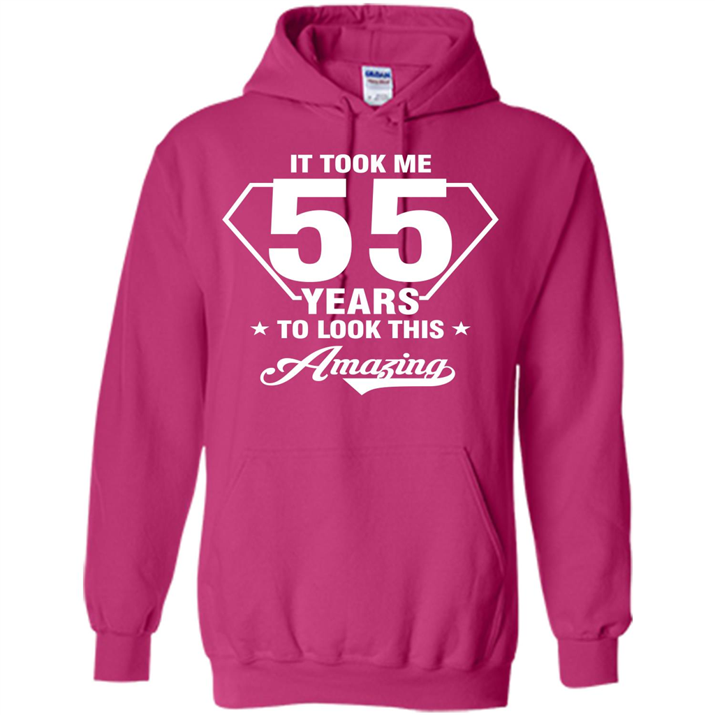 Birthday Gift T-shirt It Took Me 55 Years To Look This Amazing Heliconia