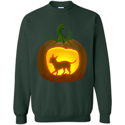 Chihuahua Pumpkin Halloween T-shirt