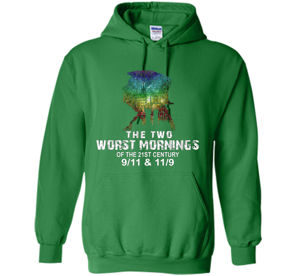 The Two Worst Mornings Of The 21st Century 9/11 And 11/9 T-shirt