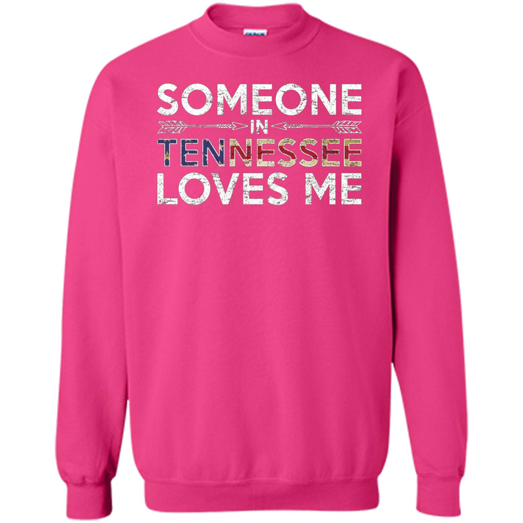 Someone in Tennessee Loves Me T-shirt Heliconia