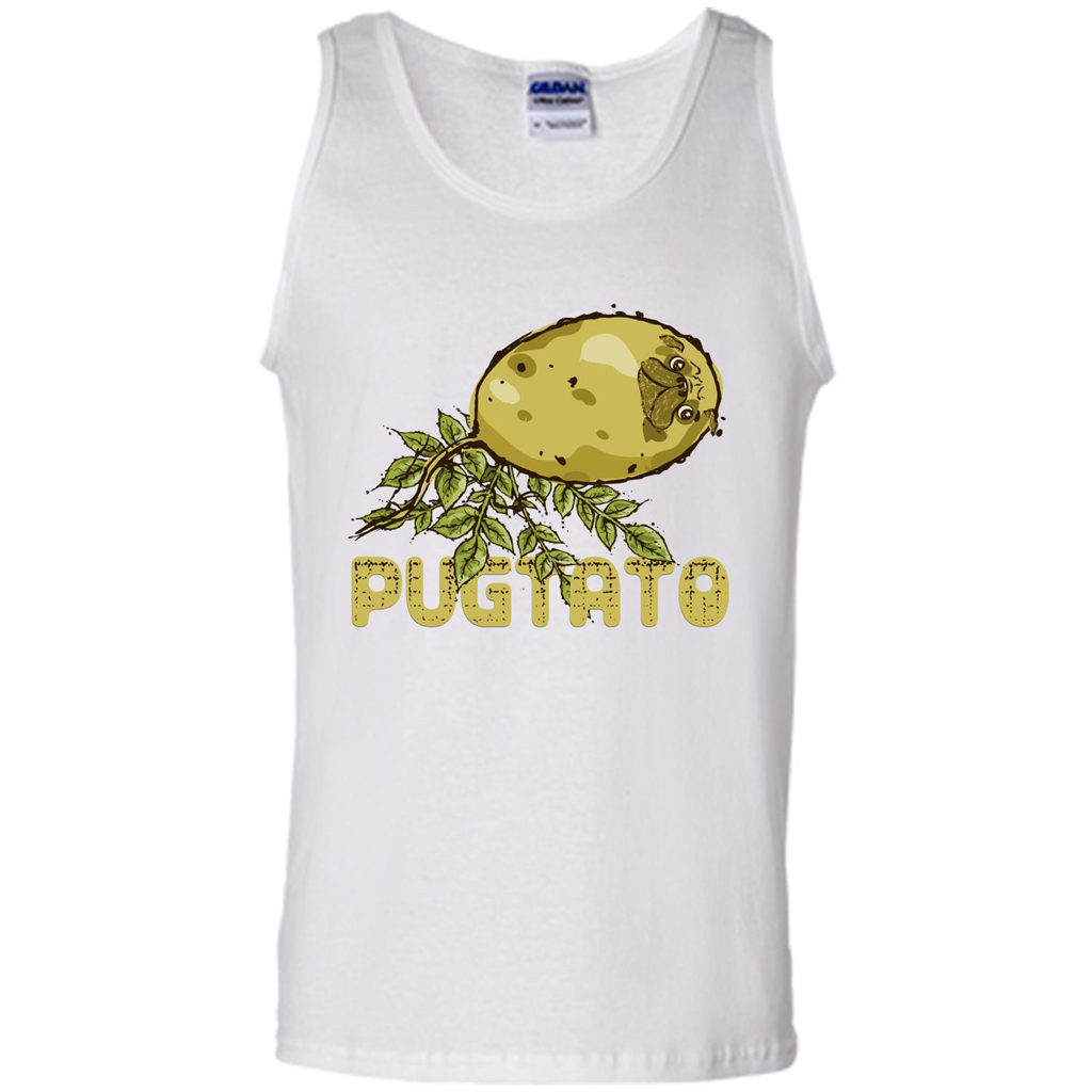 Pug Love Pug And Potato T-shirt White
