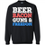 Beer Bacon Guns And Freedom T-Shirt Fourth of July Gift