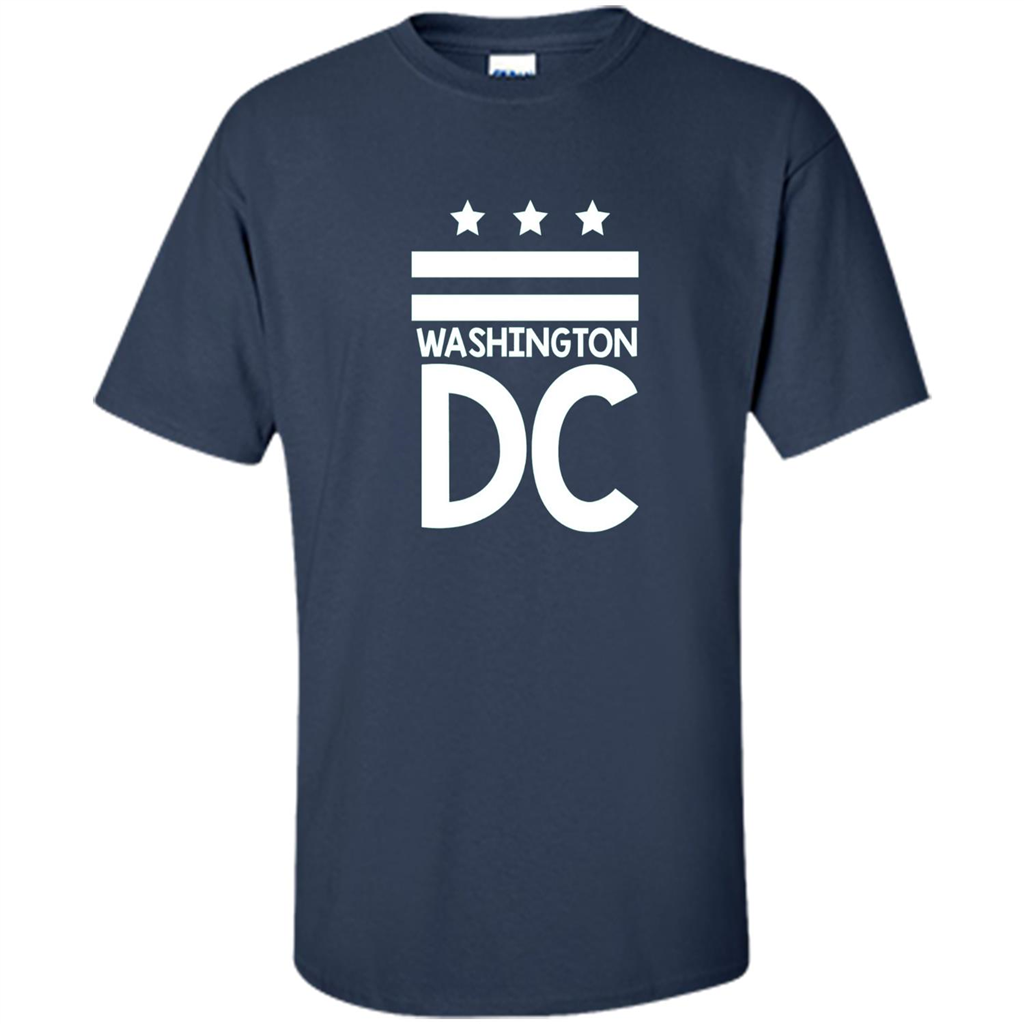 DC Flag T-shirt - Washington DC T-Shirt Navy