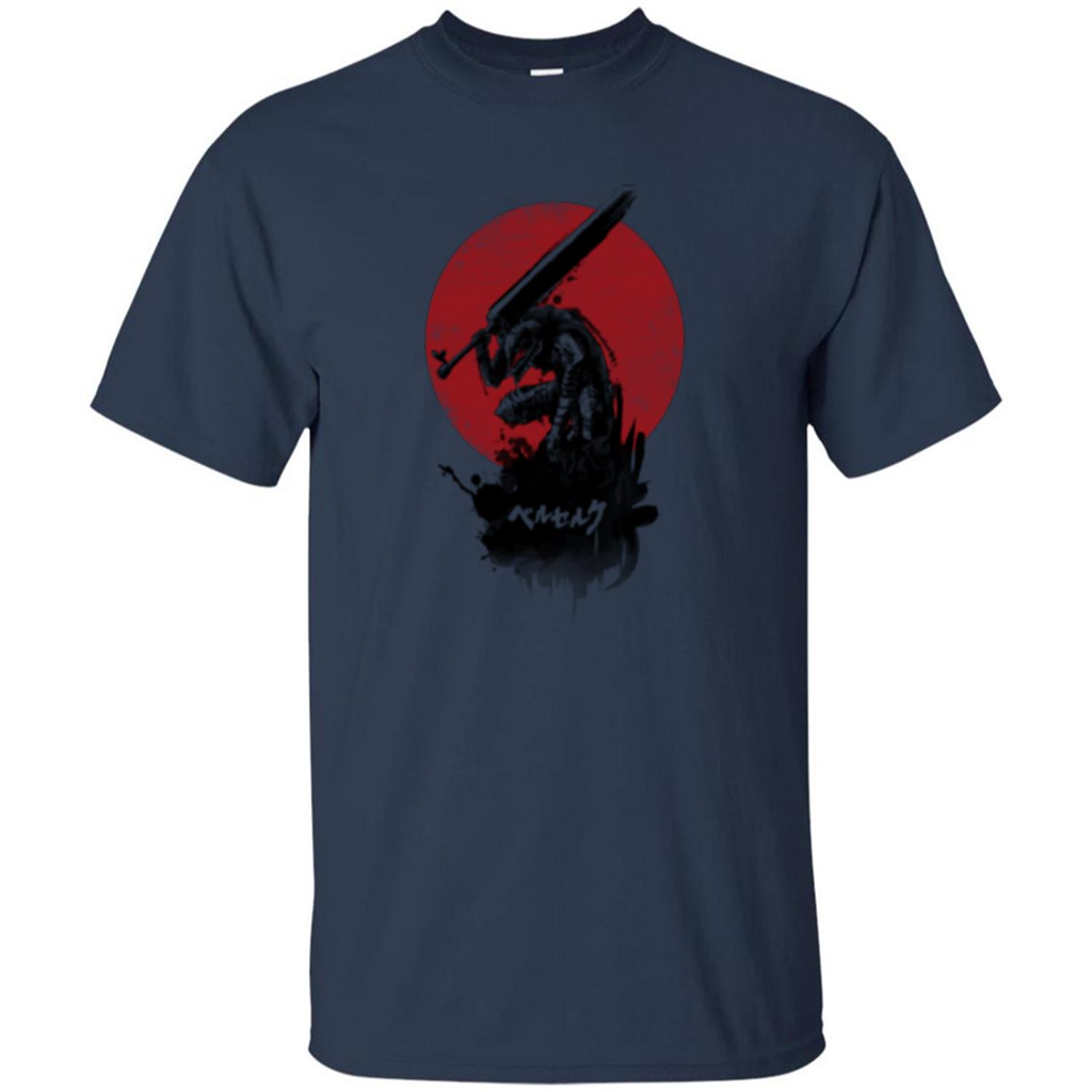 Red Sun Swordsman T-shirt Navy