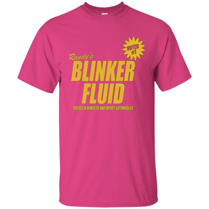 Randy's Blinker Fluid T-shirt Heliconia