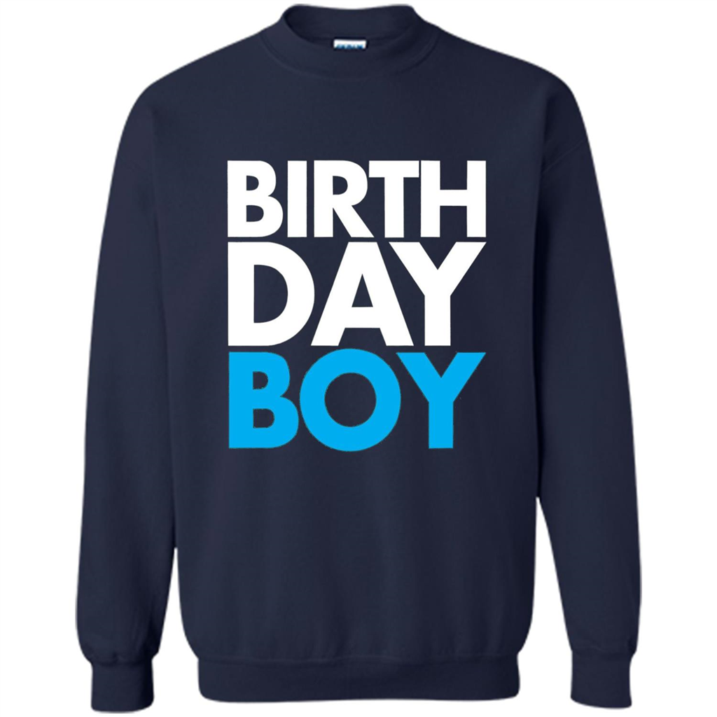 Birth Day Boy T-shirt Navy