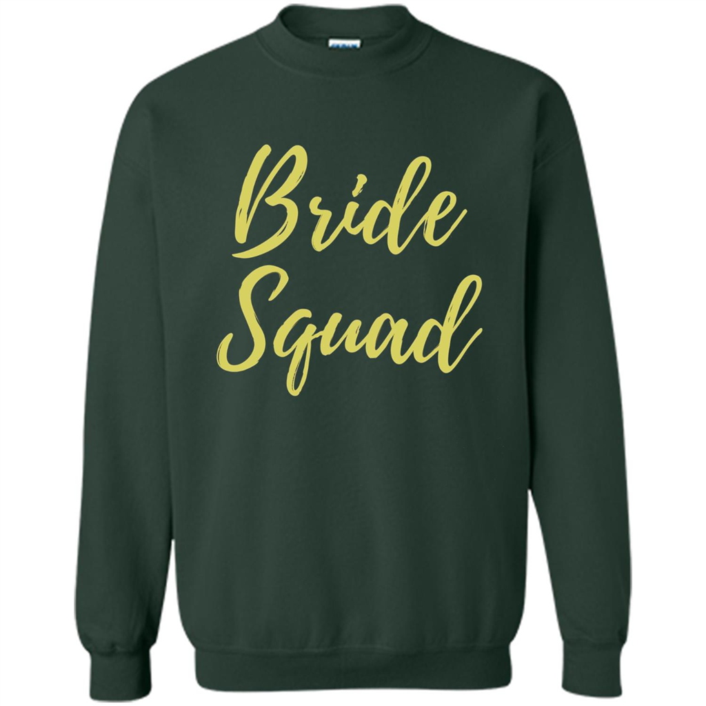 Bride Squad T-shirt Bachelorette Party Forest Green