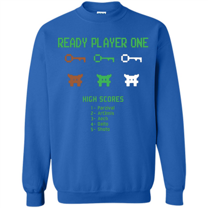 Video Games Ready Play One T-shirt Royal