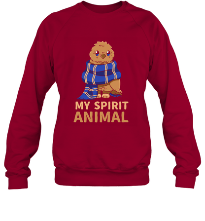 Ravenclaw - My Spirit Animal Harry Potter Sweatshirt Sweatshirt Cardinal Red
