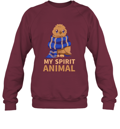 Ravenclaw - My Spirit Animal Harry Potter Sweatshirt Sweatshirt Maroon