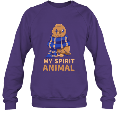 Ravenclaw - My Spirit Animal Harry Potter Sweatshirt Sweatshirt Purple