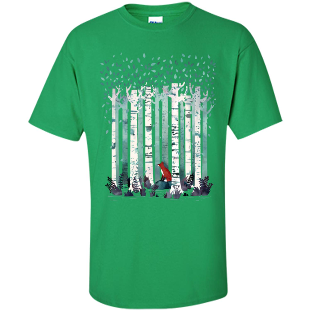 The Birches T-Shirt Irish Green