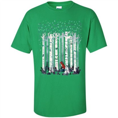 The Birches T-Shirt Irish Green