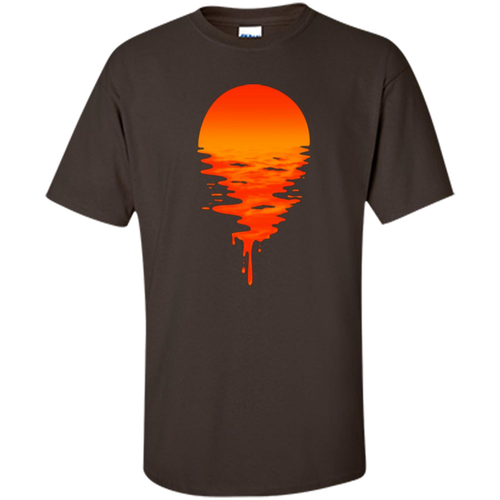 Sunset T-shirt Dark Chocolate