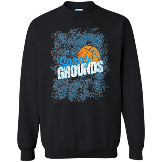 Basketball Lover T-shirt Spray Grounds T-shirt Black