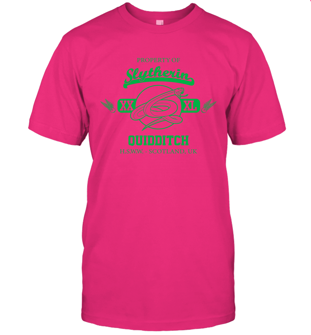 Property Of Slytherin Quidditch Harry Potter T-Shirt T-Shirt Heliconia