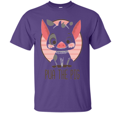 Disney Moana Pua The Pig T-shirt Purple