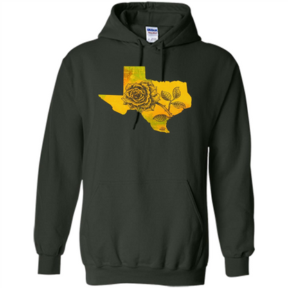 Yellow Rose Of Texas T-Shirt Forest Green