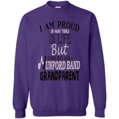 Proud Grandparent T-shirt Nothing Beats Being A Grandparent Orange
