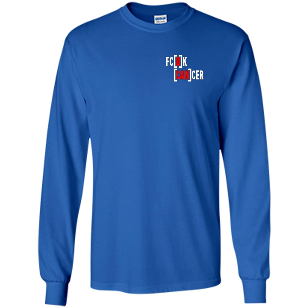 Cancer U CAN Inspiration T-shirt Royal