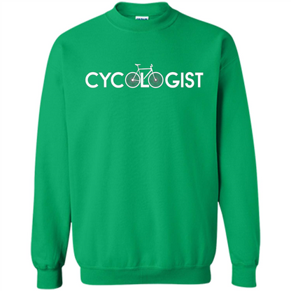 Cycologist T-shirt Cool Gift Shirt For Biker Irish Green