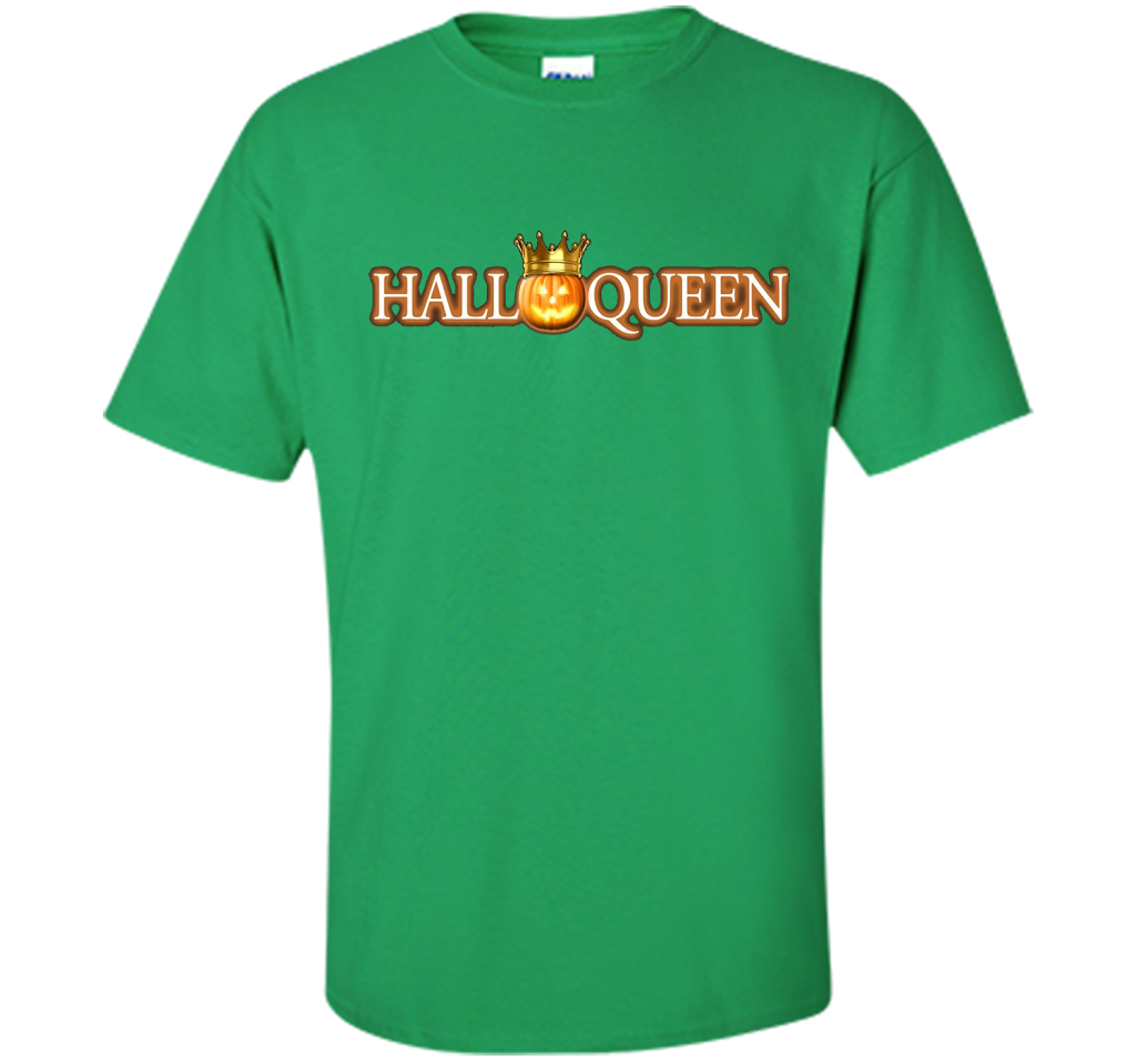 Halloween T-Shirt Halloween Pumpkin Queen T-shirt Irish Green
