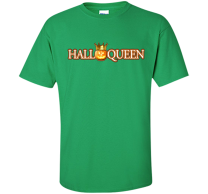 Halloween T-Shirt Halloween Pumpkin Queen T-shirt Irish Green