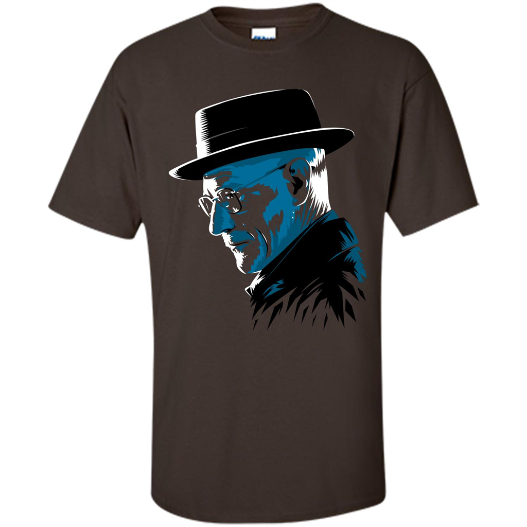 Walter Blue T-Shirt Dark Chocolate